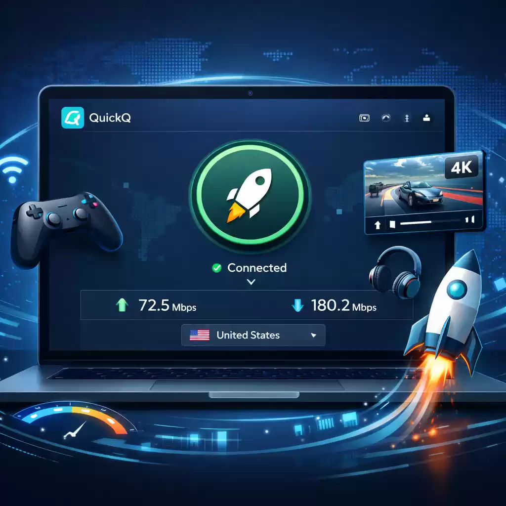提升网络速度，畅享高清视频和游戏乐趣！，提升网络强度 - Quickq官网-Quickq官网