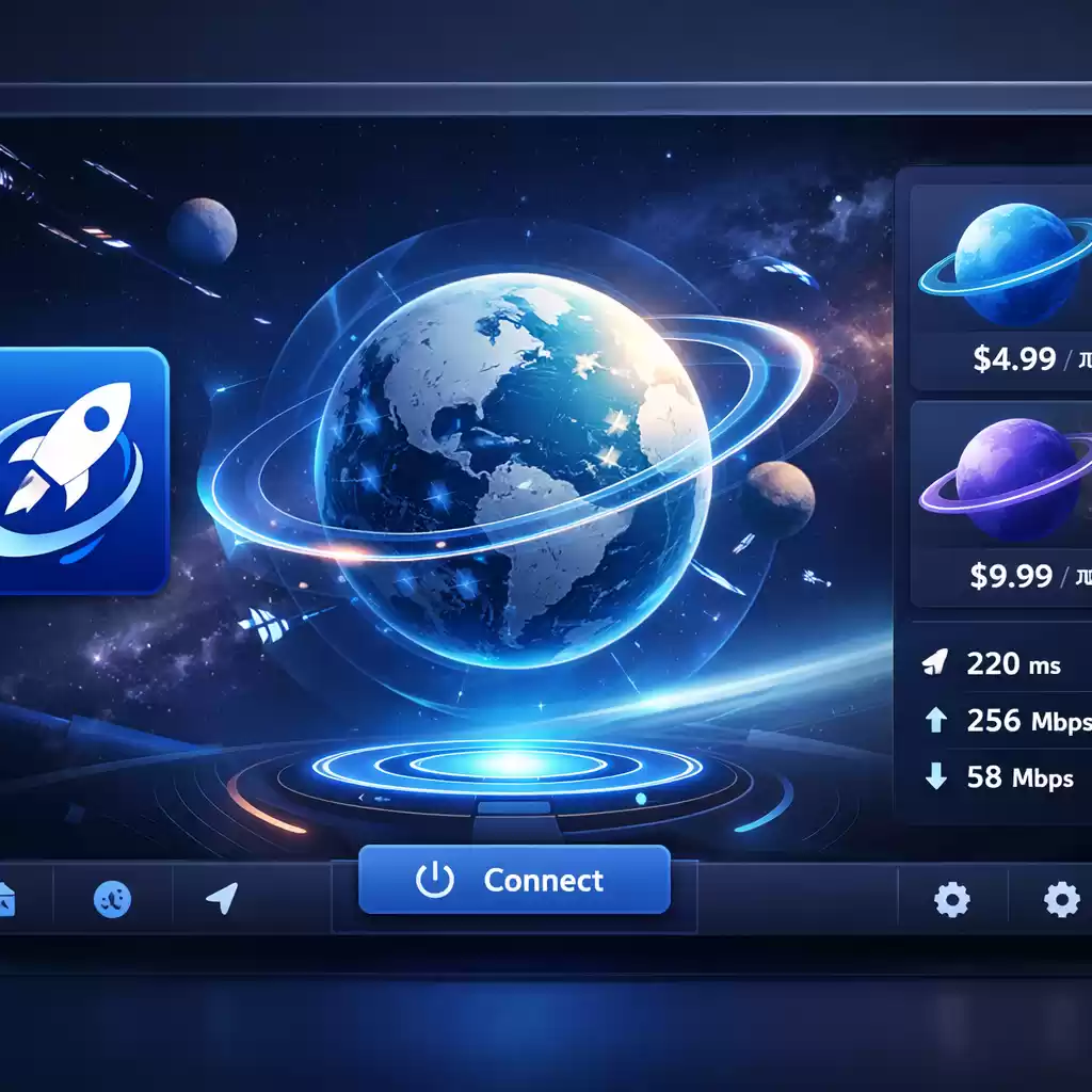 数字星际旅行：网络加速器带你遨游虚拟宇宙！，数字星球系统价格 - Quickq官网-Quickq官网