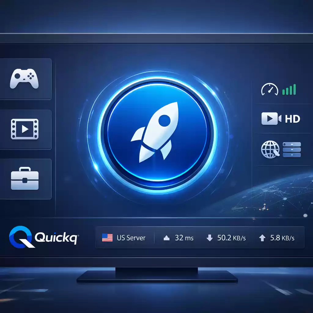 游戏、视频、工作，一键加速全搞定！，游戏加速键是哪个 - Quickq官网-Quickq官网