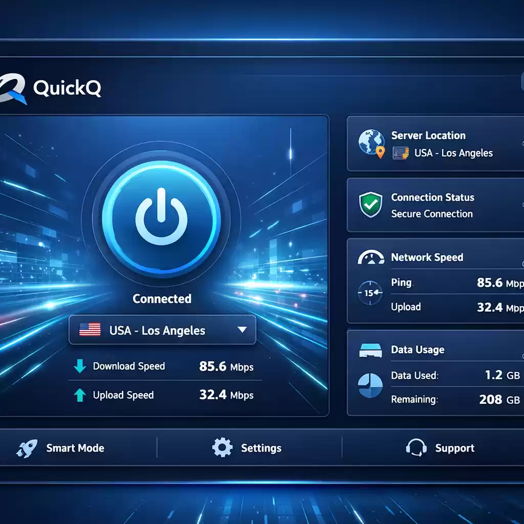 让信息像光一样快：未来网络加速器的科幻蓝图！ - Quickq官网-Quickq官网