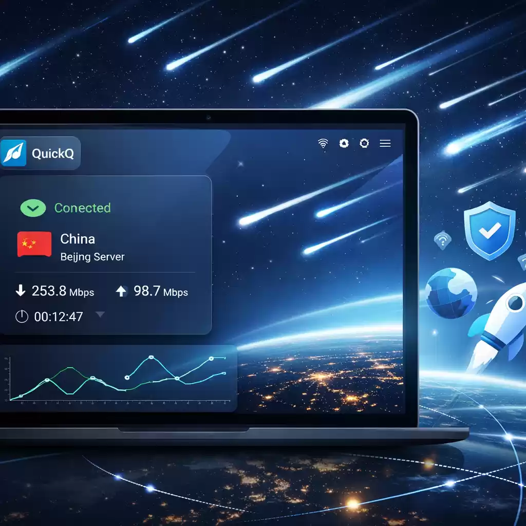 让数据像流星一样划过天际：极速加速器揭秘！，极速网络加速 - Quickq官网-Quickq官网