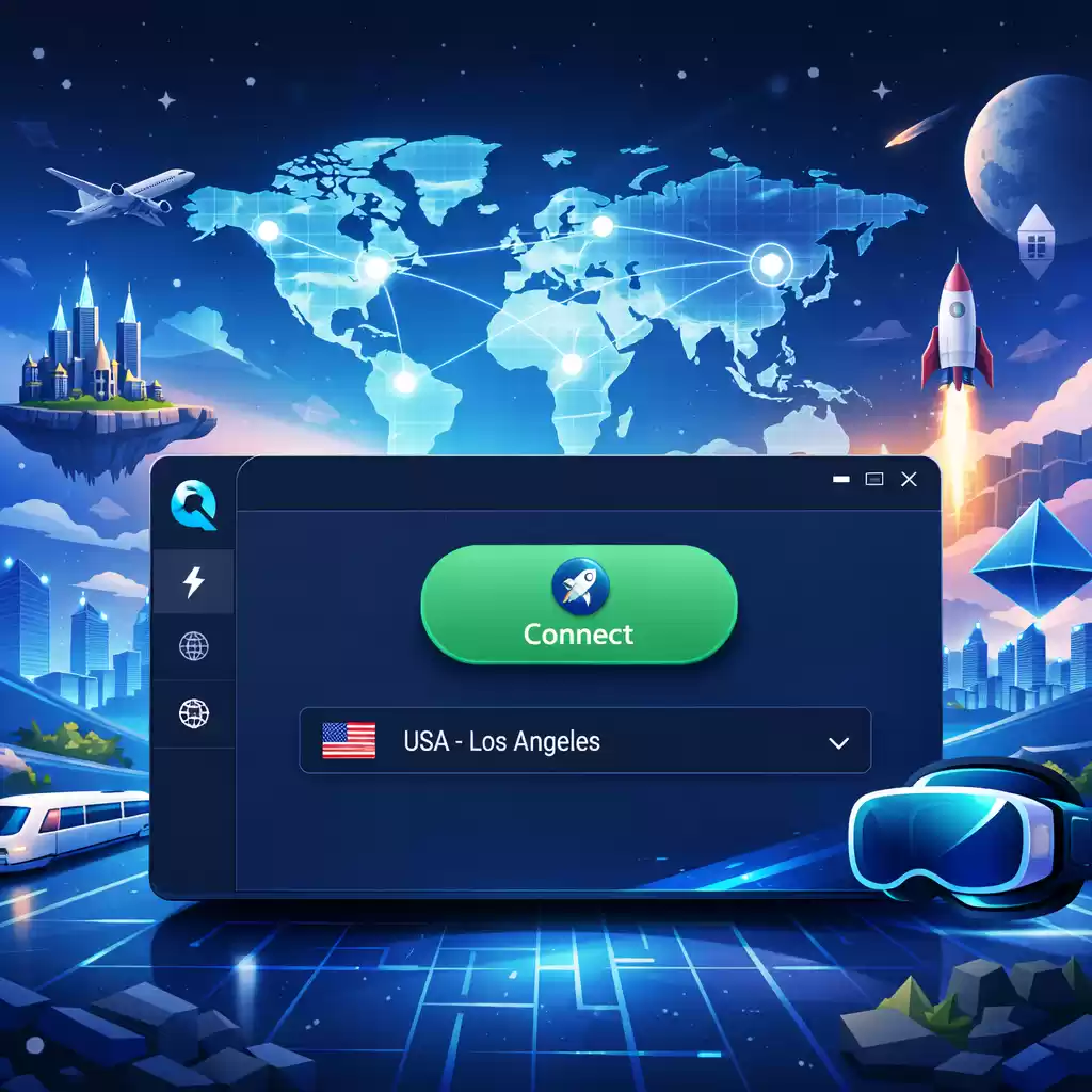 让虚拟世界无界限：高速网络的奇幻旅程！，虚拟的网络世界是什么意思 - Quickq官网-Quickq官网