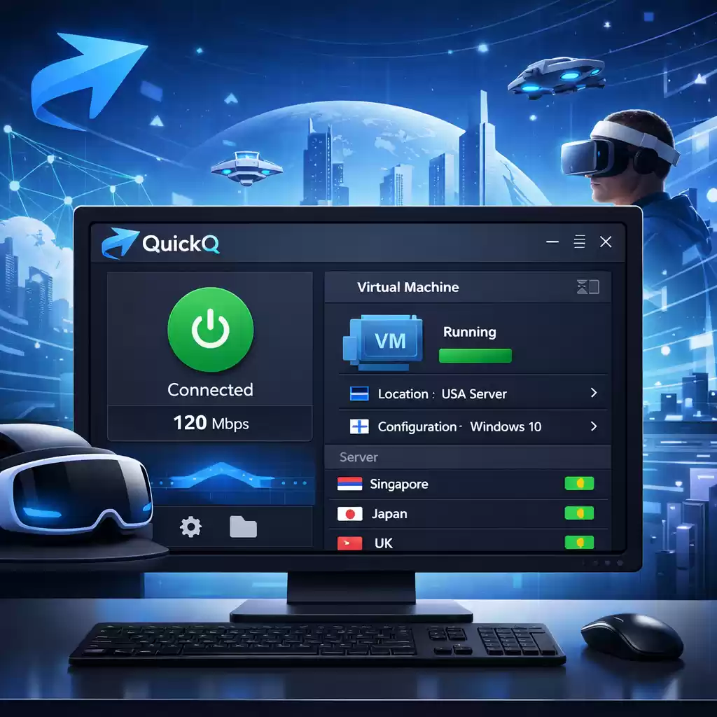 让虚拟空间无比真实：加速器推动的沉浸革命！，自带加速器的虚拟机 - Quickq官网-Quickq官网