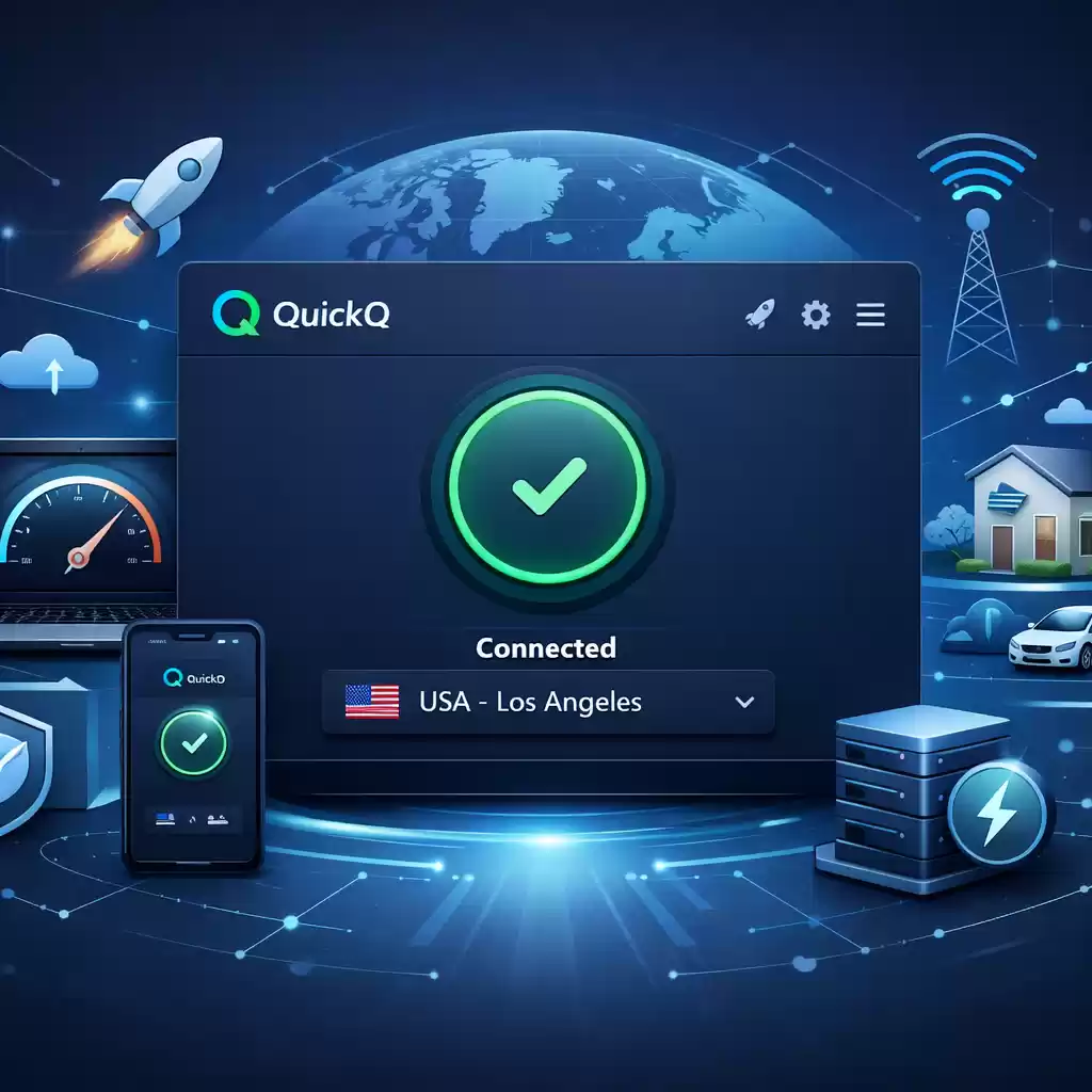 连接未来：网络加速器开启智能生活的钥匙！，网络加速器教程 - Quickq官网-Quickq官网