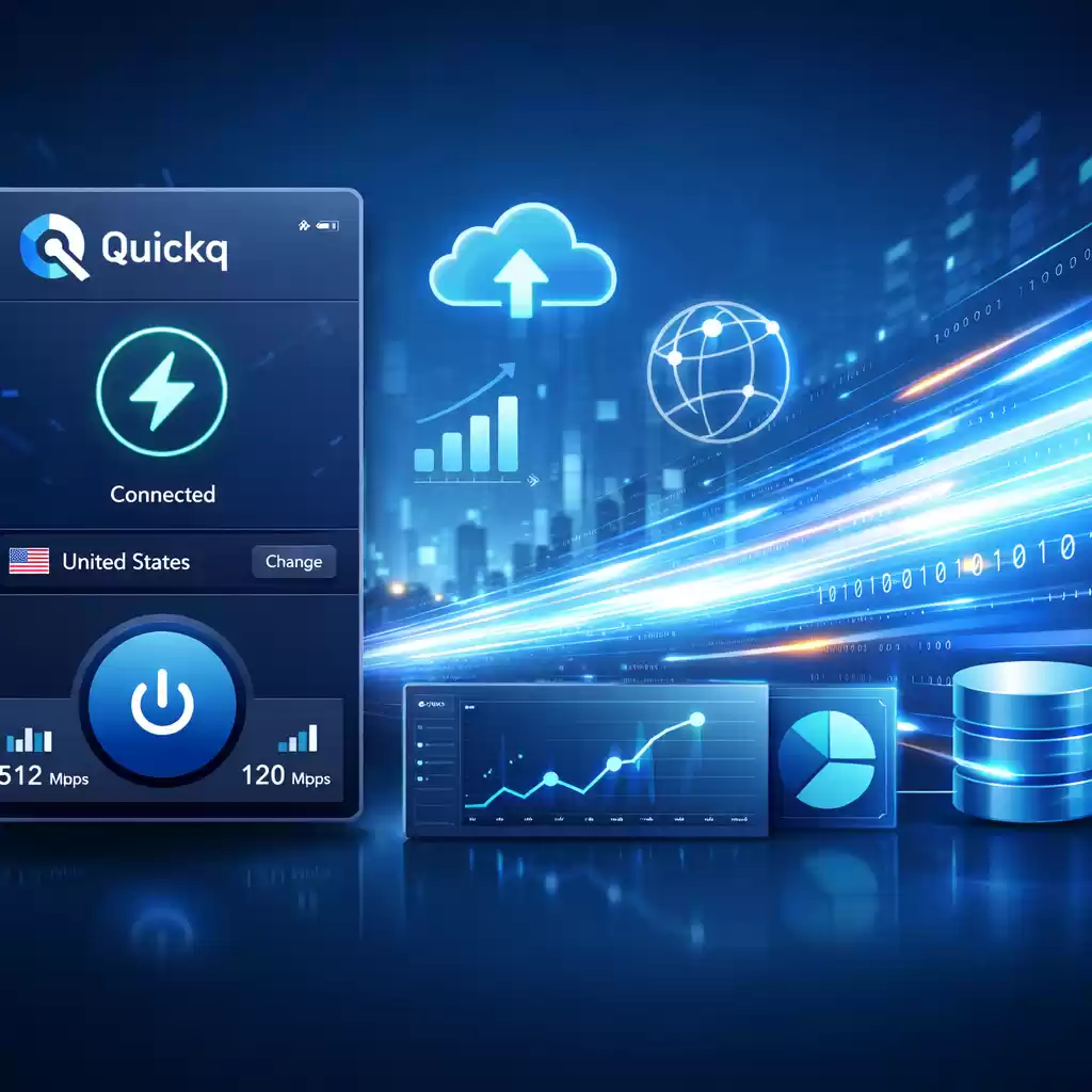 让数据像雷电般闪耀：未来网络的速度奇迹！，数据即未来 - Quickq官网-Quickq官网