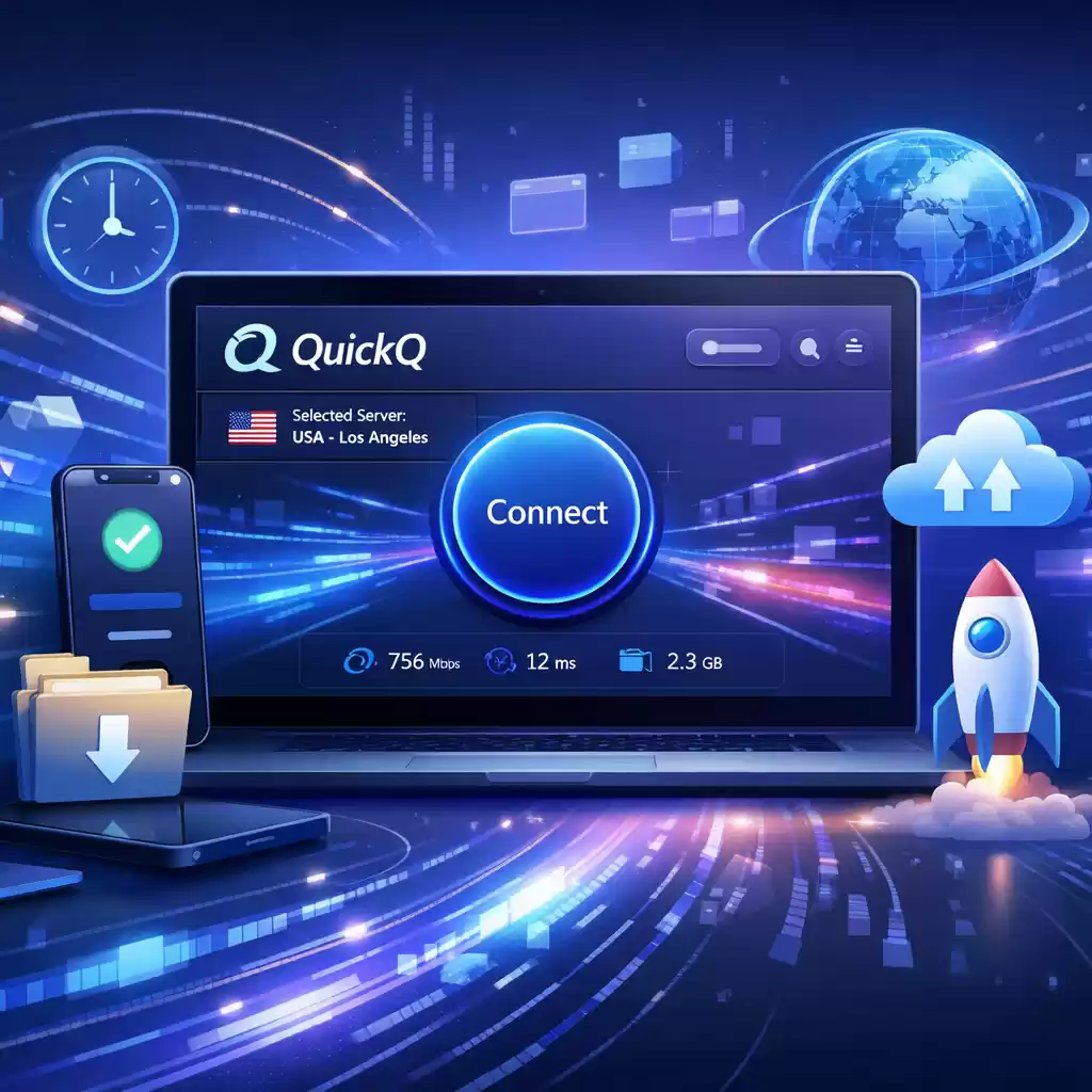 让数据在时间中穿梭：未来网络加速器的幻想！，数据加速器下载 - Quickq官网-Quickq官网