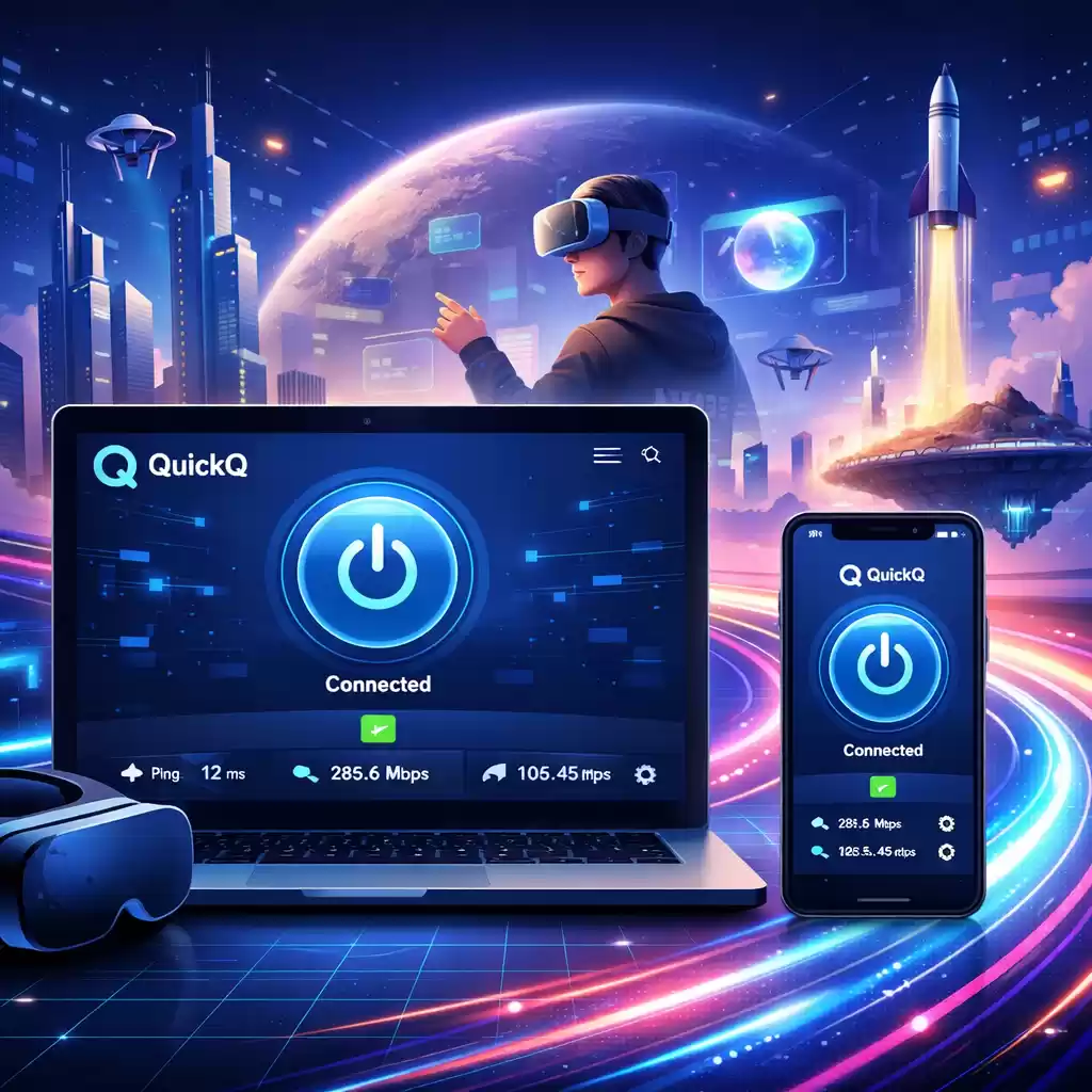 让虚拟世界充满能量：超高速网络的未来！，超虚拟现实 - Quickq官网-Quickq官网