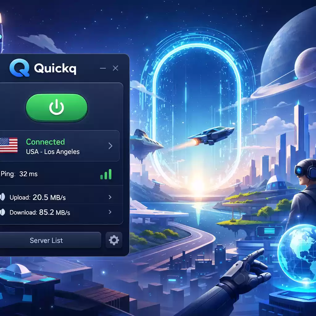 让虚拟世界无边无际：未来网络的奇幻旅程！，未来的虚拟化世界 - Quickq官网-Quickq官网