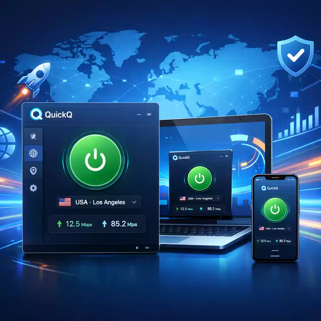 让世界变得更快：网络加速器背后的科技奇迹！，“网络加速器”-Quickq官网