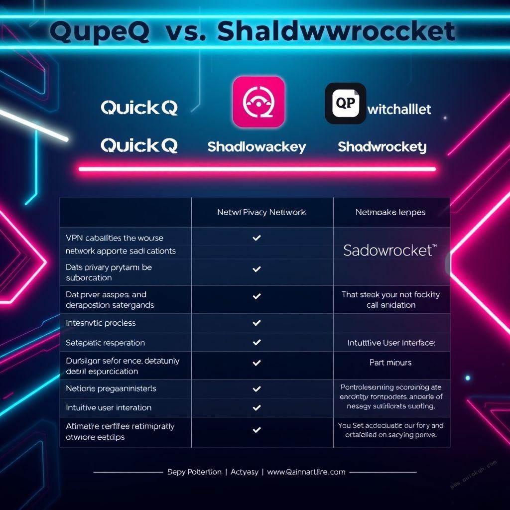 QuickQ与Shadowrocket对比评测，quickconnect有什么用-Quickq官网
